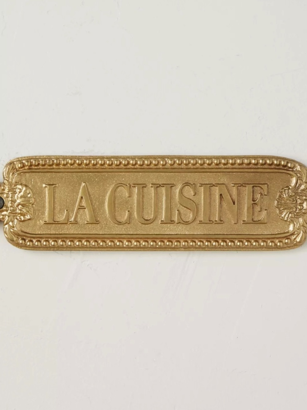 La Cuisine French Word Cottage Metal Sign